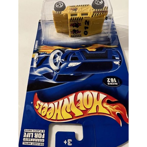 2001 Hot Wheels Collector No #162 HUMMER Yellow w/ RZR Spoke Wheels - 53705 - Picture 3 of 4